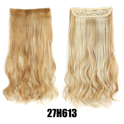 Women's Big Wavy Long Curly Hair Extensions Are Naturally Fluffy And No Trace