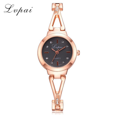 Luxury Bracelet Women Dress Watches Fashion Quartz Crystal Watches Lvpai Brand Ladies Casual Dress Sport WristWatch - HJG