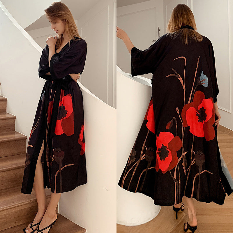 Women's High-end Luxury Dressing Gown