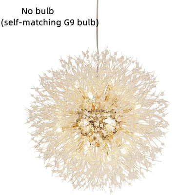 Dandelion Crystal Chandelier Restaurant Bedroom Clothing Shop Lighting