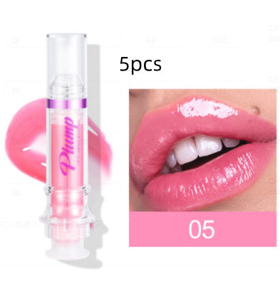 New Tube Lip Rich Lip Color Slightly Spicy Lip Honey Lip Glass Mirror Face Lip Mirror Liquid Lipstick - HJG