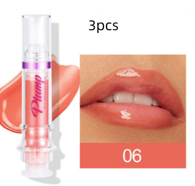 New Tube Lip Rich Lip Color Slightly Spicy Lip Honey Lip Glass Mirror Face Lip Mirror Liquid Lipstick - HJG