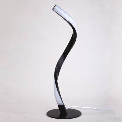 Snake Lamp Spiral Table Lamp Bedroom Bedside Small Night Lamp