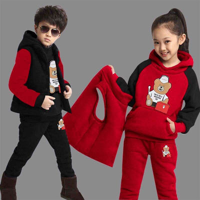 Boys Clothes Sport Suit Casual Boys Clothing 3ps Sets - HJG