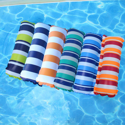 Swimming Pool Hanging Net Inflatable Floating Row Foldable Striped