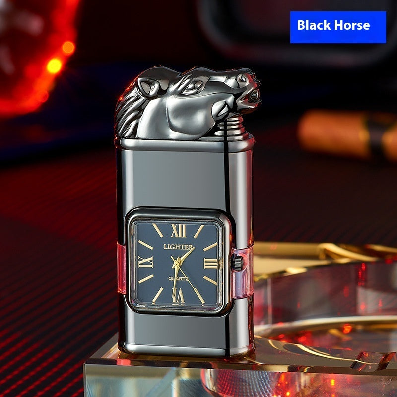 Relief Three-dimensional Pattern Double Fire Lighter Multifunctional