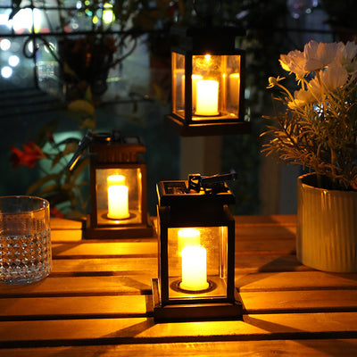 Solar wind lamp