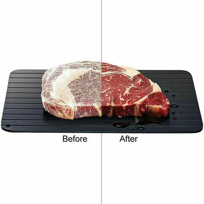 Fast Defrost Tray Fast Thaw Frozen Food Meat Fruit Quick Defrosting Plate Board Defrost Tray Thaw Master Kitchen Gadgets - HJG