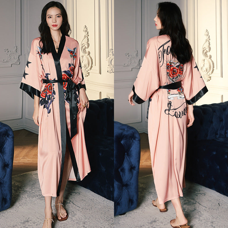 Women's High-end Luxury Dressing Gown