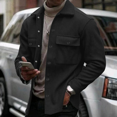 Men's Casual And Fashionable Slim Fit Jacket