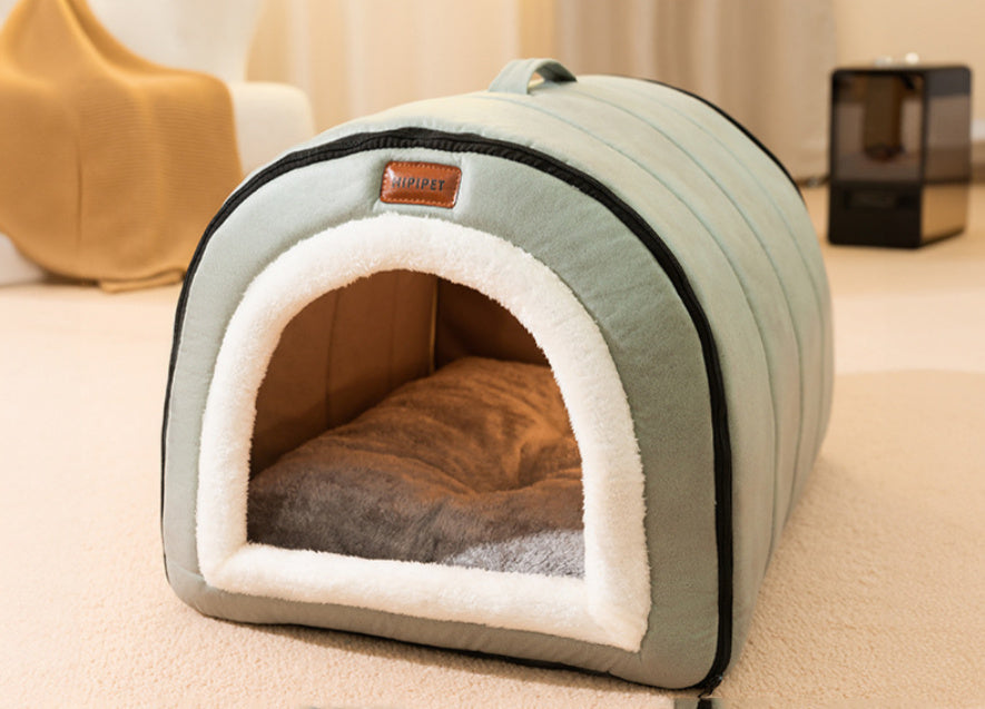 Autumn And Winter Dog Plain Quilted Portable Nest Cat Nest Small And Medium-sized Dogs