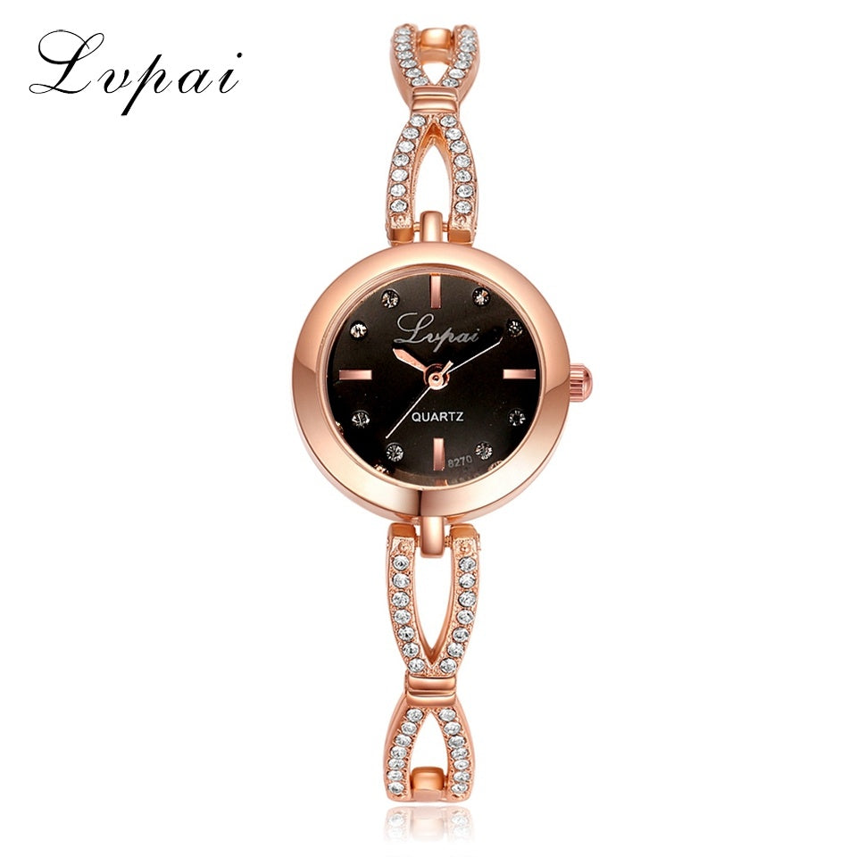 Luxury Bracelet Women Dress Watches Fashion Quartz Crystal Watches Lvpai Brand Ladies Casual Dress Sport WristWatch - HJG