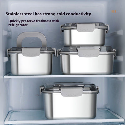 Stainless Steel Lunch Box with Handle