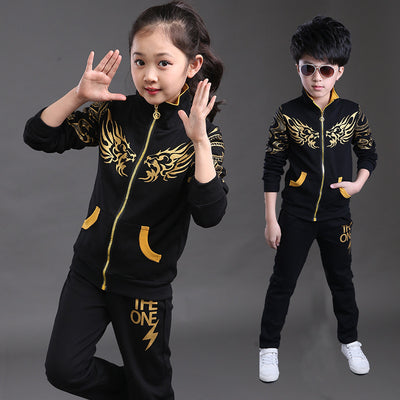 Sports suit children boy suit children clothes sweat shirt jacket