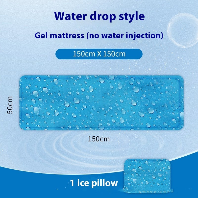 Gel Ice Pad Mattress Cooling Single PVC Cushion - HJG