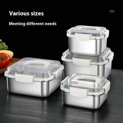  Stainless Steel Lunch Box with Handle