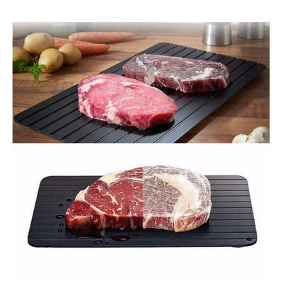 Fast Defrost Tray Fast Thaw Frozen Food Meat Fruit Quick Defrosting Plate Board Defrost Tray Thaw Master Kitchen Gadgets - HJG