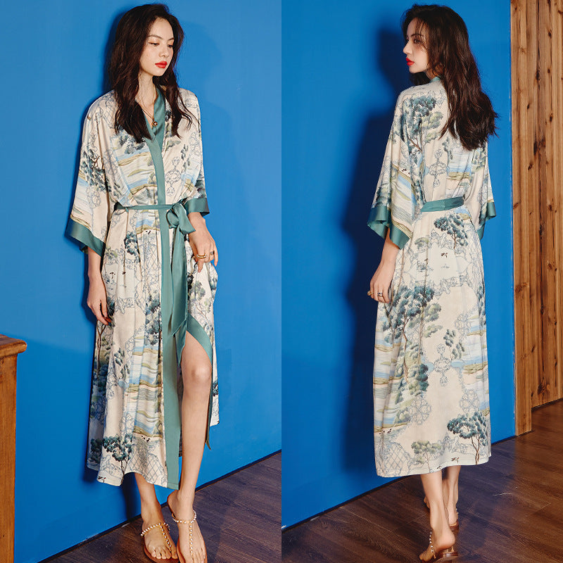 Women's High-end Luxury Dressing Gown