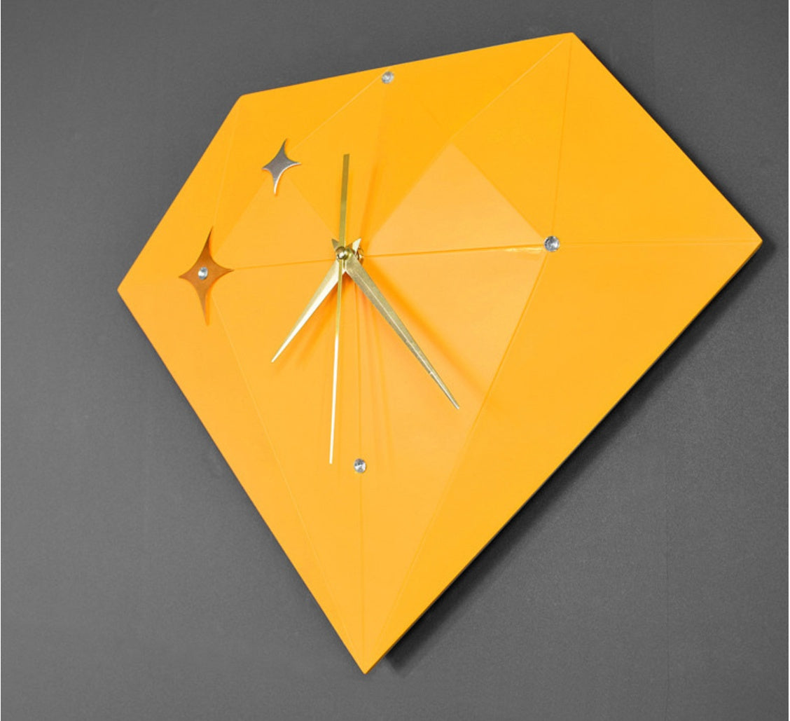 Geometric wall clock