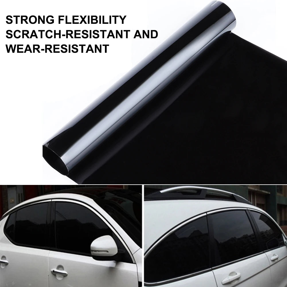 3M*50cm Black Car Window Foils Tint Tinting Film Roll Auto Home Window Glass Restroom Summer Solar UV Protector Sticker Films