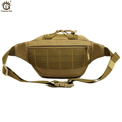 Women Men Military Tactics Waist Pack Bag Waterproof Nylon Waist Bag Fanny Pack Military Equipment Molle Bag S46