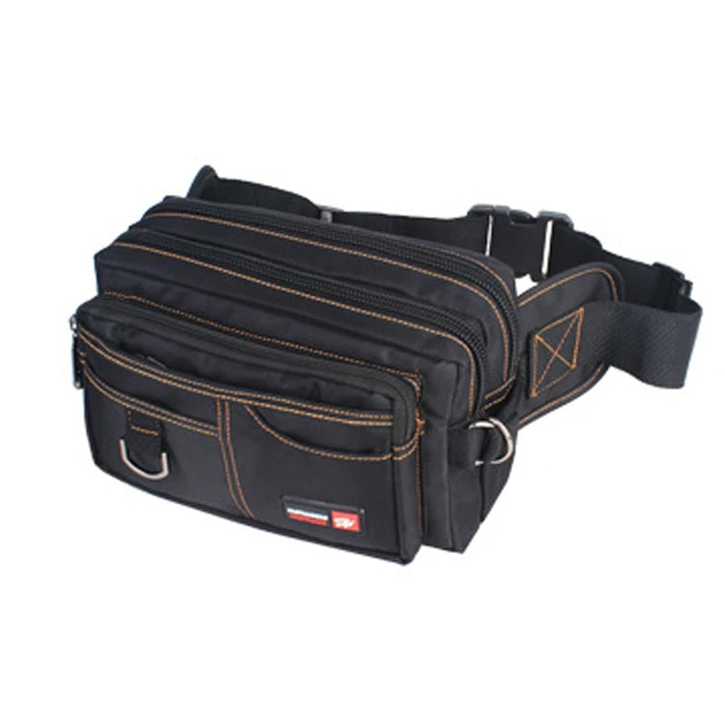 New Fashion Men's Bag High Quality Zipper Shoulder bag Fanny Pack Money Belt Waist Pouch Oxford Casual Male Travel Wallet Purse