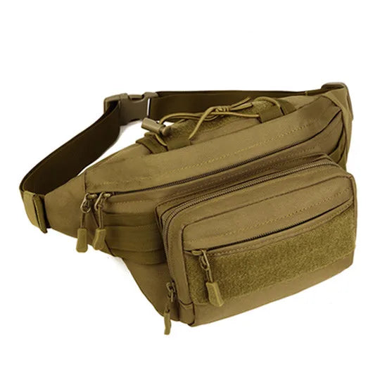 Women Men Military Tactics Waist Pack Bag Waterproof Nylon Waist Bag Fanny Pack Military Equipment Molle Bag S46