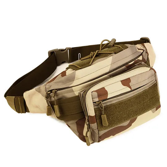 Women Men Military Tactics Waist Pack Bag Waterproof Nylon Waist Bag Fanny Pack Military Equipment Molle Bag S46