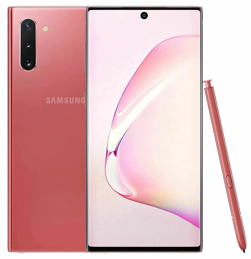 Samsung Galaxy Note10 N970U1 Note 10 N970U 256GB ROM 8GB RAM  Octa Core 6.3" NFC Snapdragon Original 4G LTE Android Cell Phone