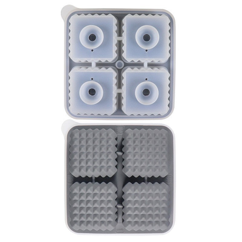 Silicone Ice Tray Whiskey Ice Cube Mold