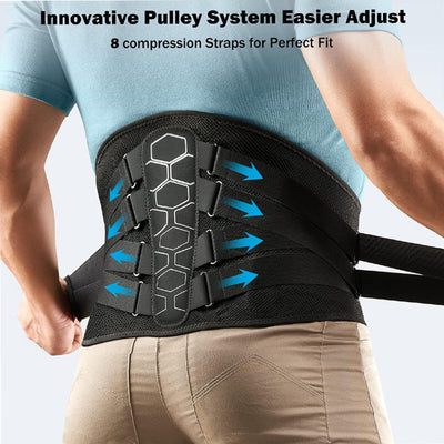 Slipped Discs Muscle Strain Breathable Lumbar Support Men's Support Waist Support