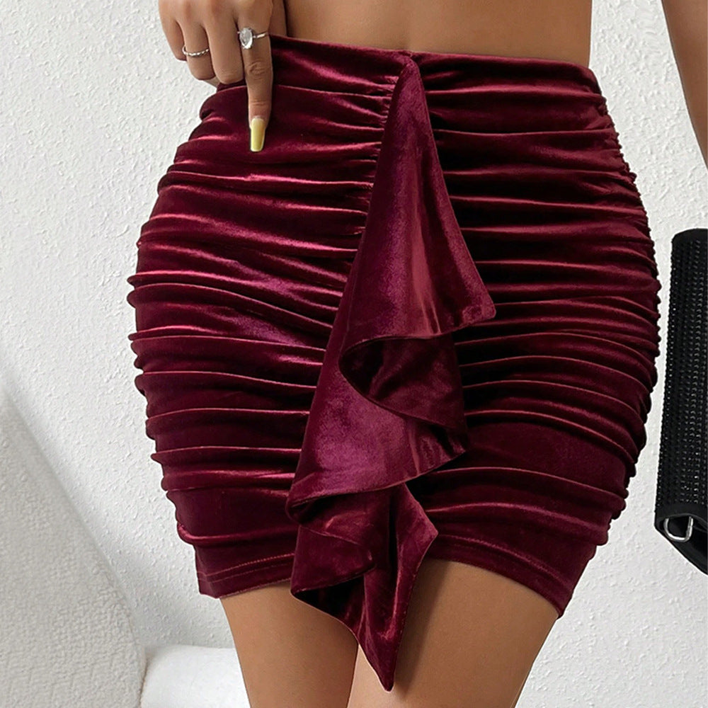 Women's Fashion Irregular Skinny Hip Skirt