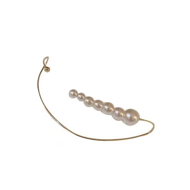 French High-grade Pearl Ear Clip