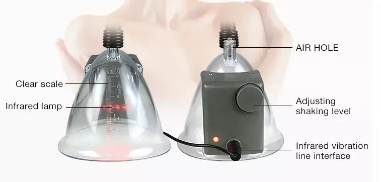 2024 Vacuum Therapy Breast Pump and Buttocks Lifting Enlargement Machine Beauty