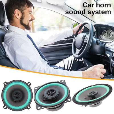 4/5/6.5-inch Car Speakers 100W/160W Max Universal HiFi Coaxial Subwoofer Car Audio Music Stereo Full Frequency Car Speakers