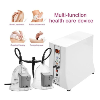 Vacuum Therapy Machine for Buttocks/Breast Bigger Butt Lifting Breast Enhance Cellulite Treatment Massage Device with 32 Cups