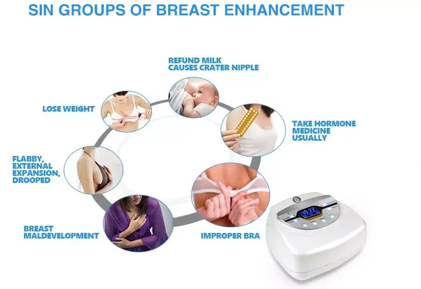 2024 Vacuum Therapy Breast Pump and Buttocks Lifting Enlargement Machine Beauty