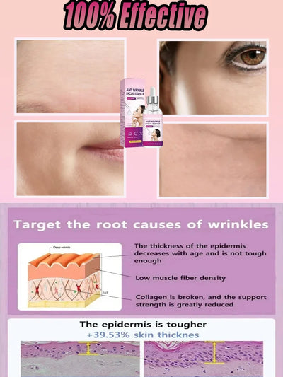 Reliable Anti Wrinkle Aging Effect Remove Facial Wrinkles Serum Remover Dark Spot Fade Melanin Anti Wrinkle Facial Serum