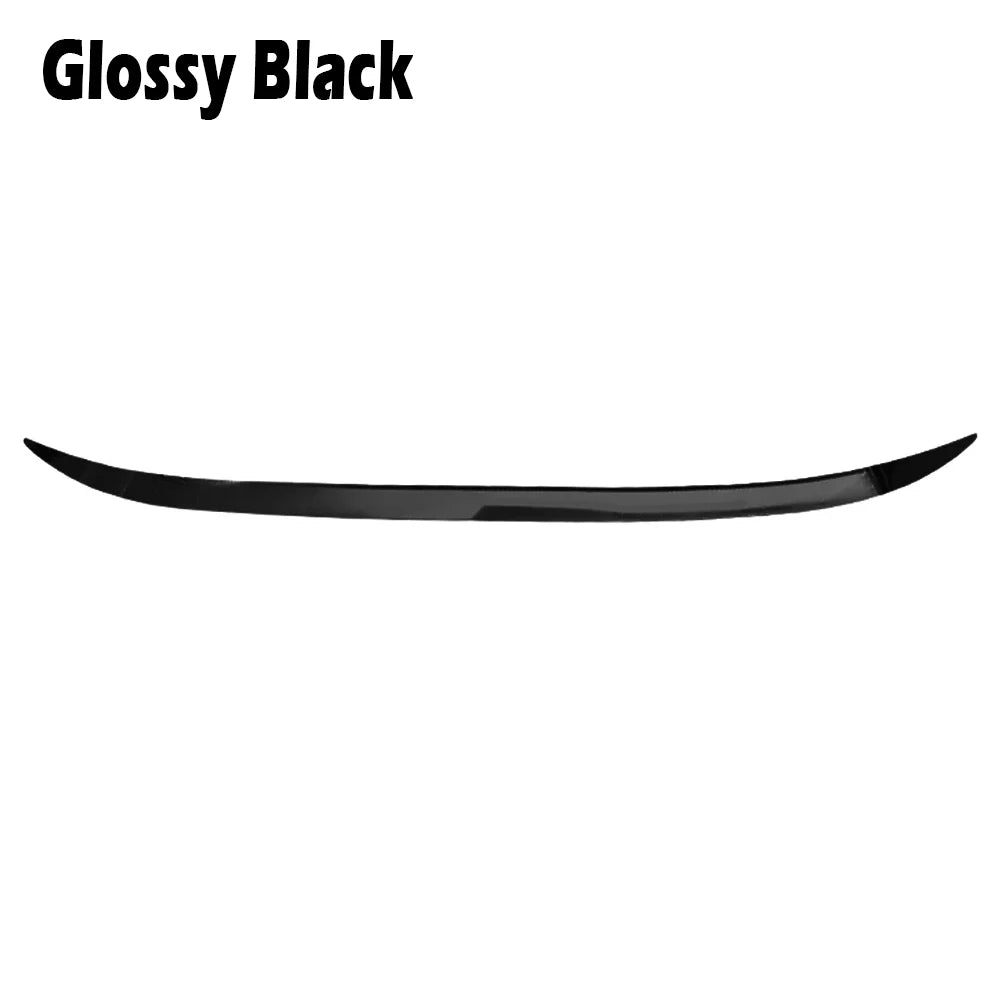 1.2m Car Rear Trunk Spoiler Lip Universal Roof Tail Wing Lip Fit For Benz Audi A3 BMW E90 E46 Car Racing Sedan Accessory