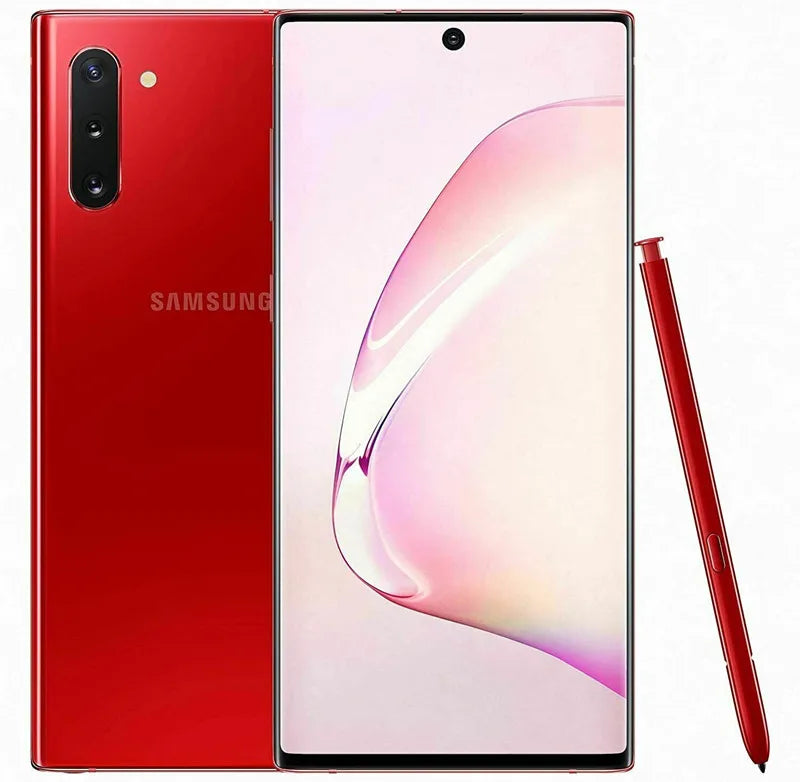 Samsung Galaxy Note10 N970U1 Note 10 N970U 256GB ROM 8GB RAM  Octa Core 6.3" NFC Snapdragon Original 4G LTE Android Cell Phone