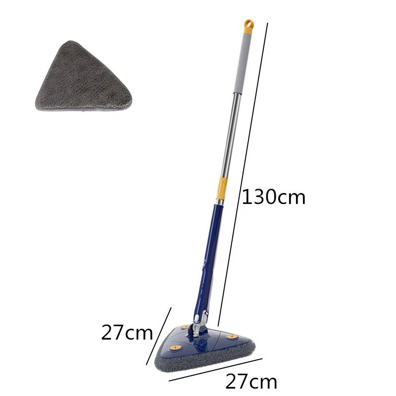 360 Rotatable Triangle Mop Wall Ceiling Corner Easy Clean Free Hand Washing Squeeze Water Twisting Mop Household Cleaning Tool