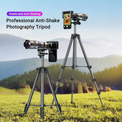 APEXEL 60X Mobile Phone Telescope Lens Astronomical Telephoto Zoom Lens With Extendable Tripod for iPhone Huawei All Smartphones