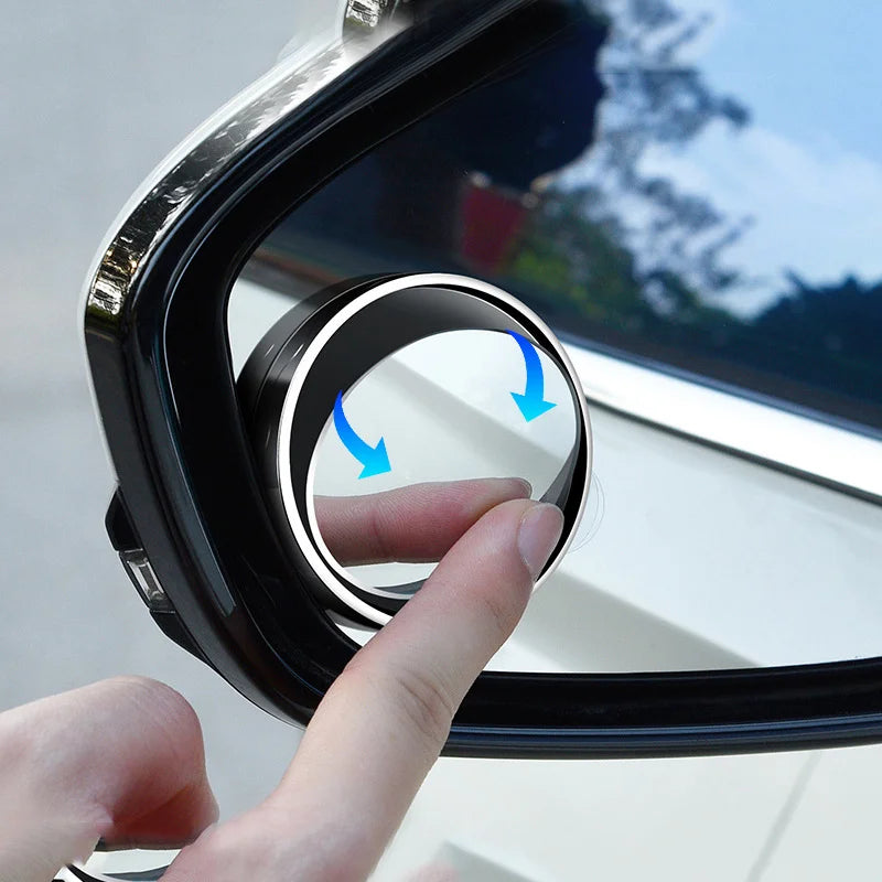 2Pcs Blind Spot Mirror For Car Traffic Mirror Car Rear View Mirror Full Vision 360 Wide Anger Parking Assitant Convex Mirror