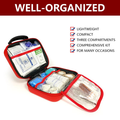 Wholesale Portable Emergency Medical Bag First Aid Storage Box for Household Outdoor Travel Camping Equipment Survival Kit