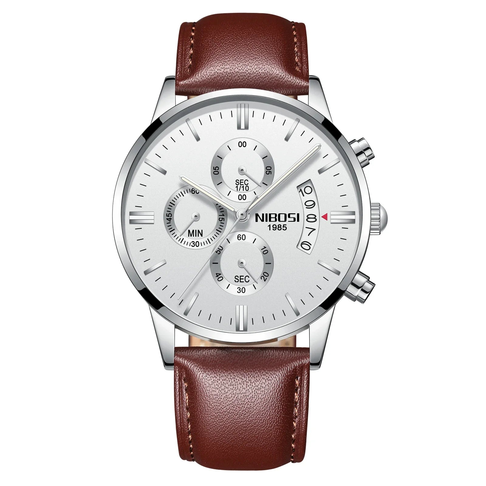 NIBOSI Relogio Masculino Men Watches Luxury Famous Top Brand Men's Fashion Casual Dress Watch Military Quartz Wristwatches Saat