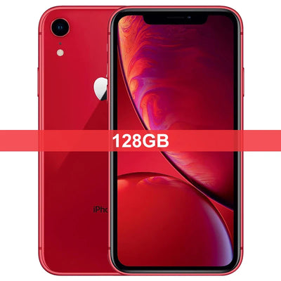 Apple iPhone XR 64GB/128GB Unlocked A12 Bionic Chip With Face ID 6.1 Inch 1792 x 828 LCD Screen 12MP+7MP Camera LTE