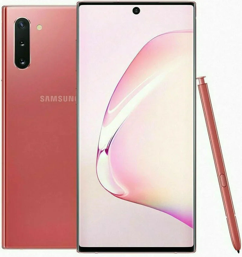 Samsung Galaxy Note10 N970U1 Note 10 N970U 256GB ROM 8GB RAM  Octa Core 6.3" NFC Snapdragon Original 4G LTE Android Cell Phone