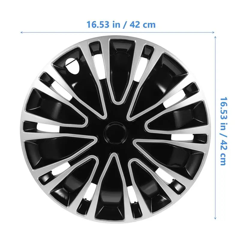 15 Inch Red Black Universal Wheel Covers Car Universal Wheel Case Universal Wheel Skin Vehicle Hub