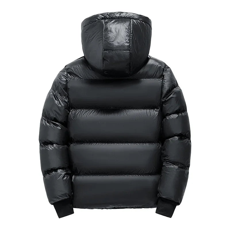 Wintercotton Coat Men Women Hooded Puffer Jacket Hooded Waterproof Warm Casual Style Stone Charcoal Black Padded Jacket