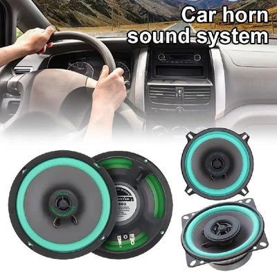 4/5/6.5-inch Car Speakers 100W/160W Max Universal HiFi Coaxial Subwoofer Car Audio Music Stereo Full Frequency Car Speakers